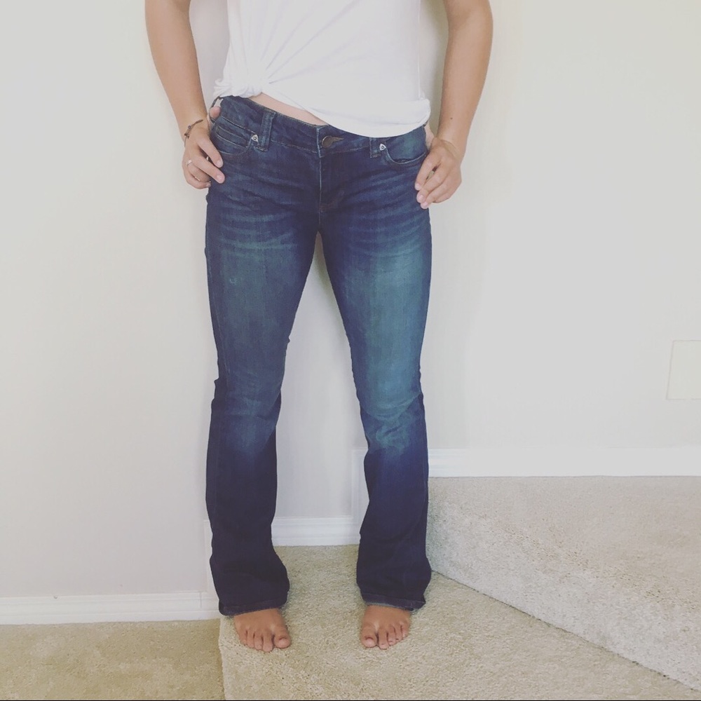 Boot cut jeans